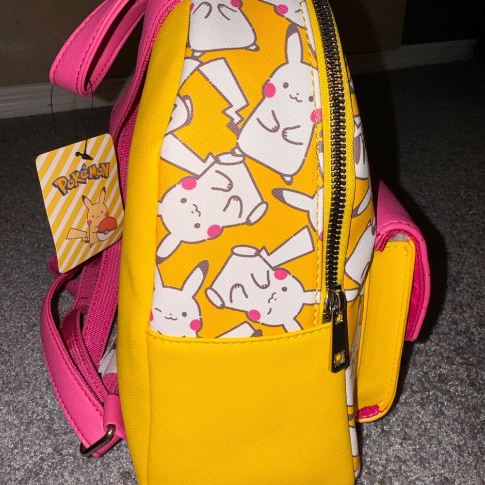 Bioworld Pikachu Electric Type Mini Backpack - Picture 3 of 9
